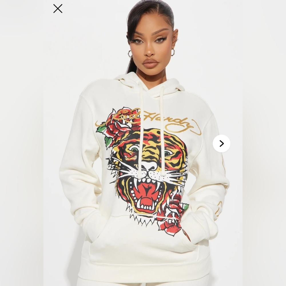 Ed Hardy Retro Tiger Hoodie